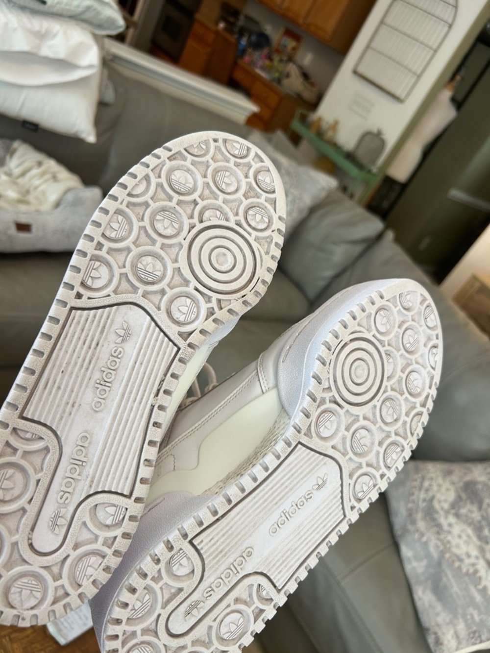 Adidas Originals Forum Bold White Platform Sneakers - Picture 11 of 11